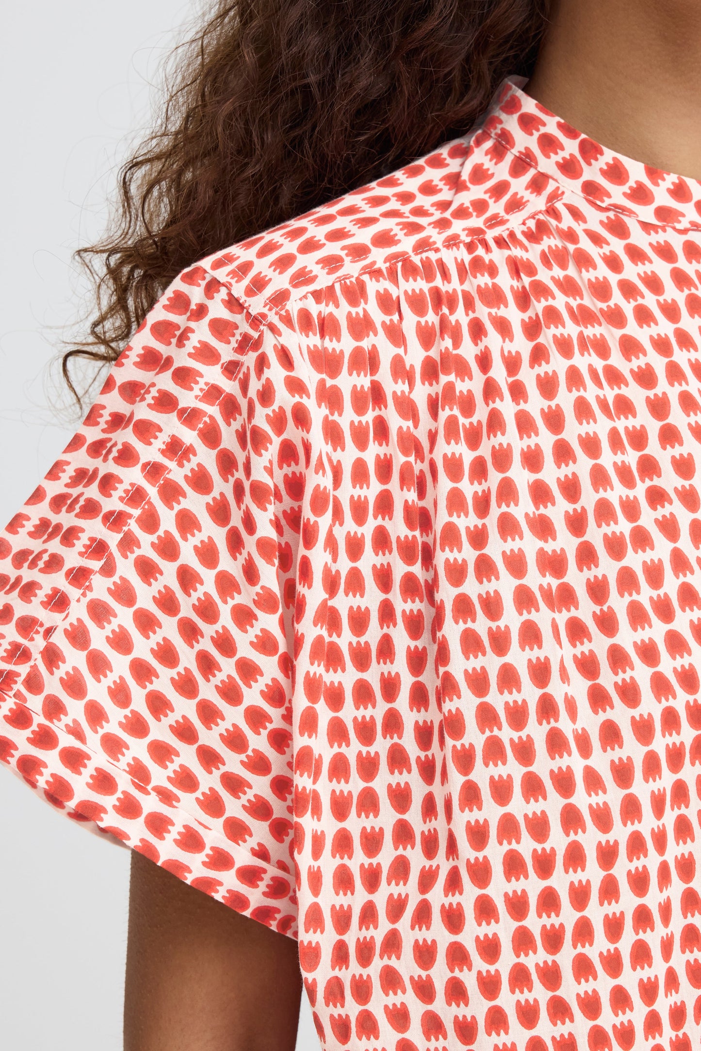 Ihlumma Shirt - Fiery Red Check