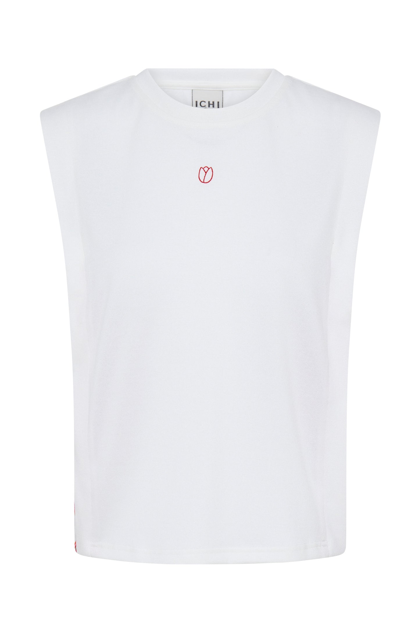 Ihlibella Top - White with Rainbow Sides