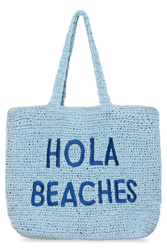 Iasvea Bag - Hola Beaches Blue Bag