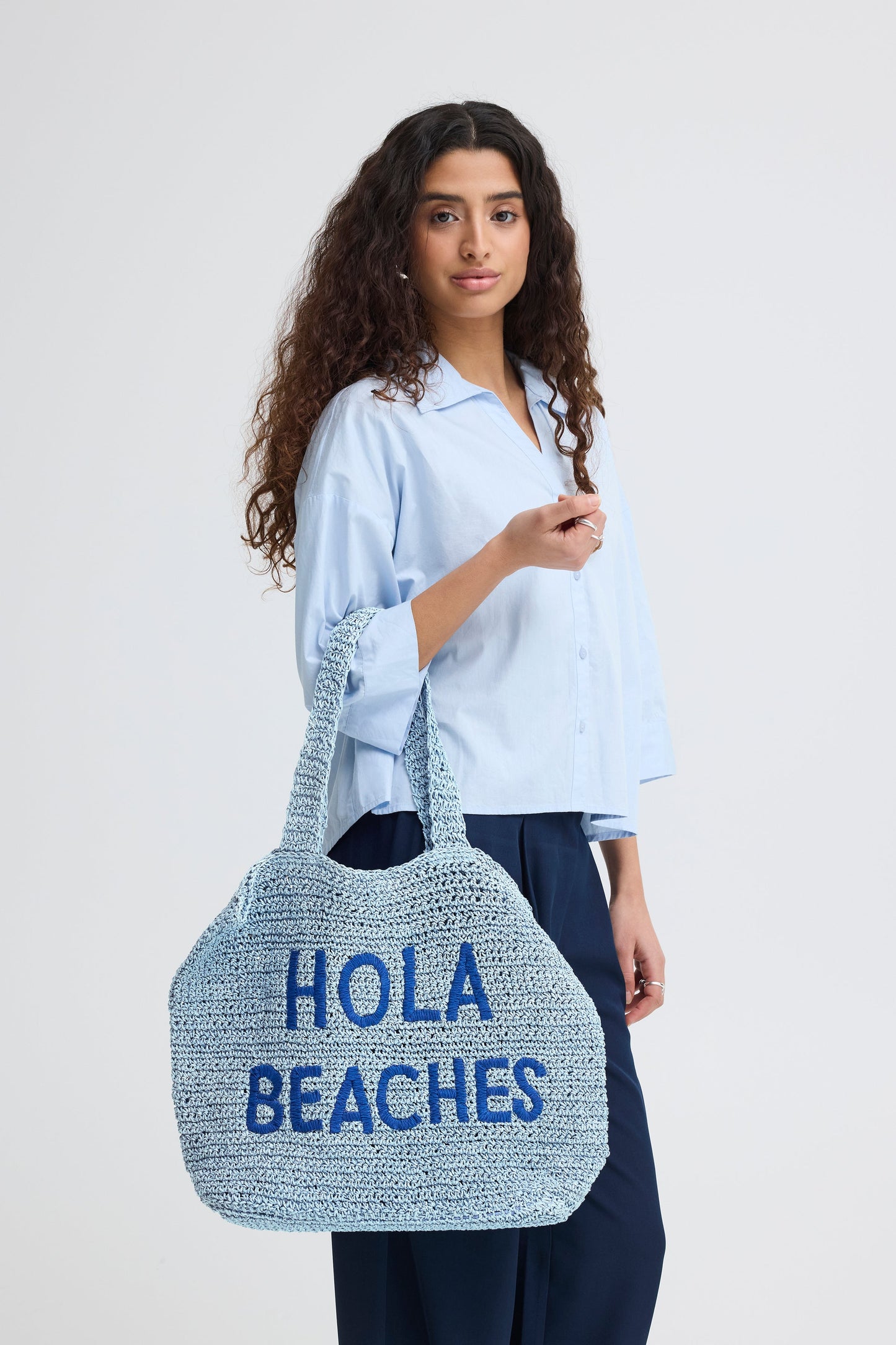 Iasvea Bag - Hola Beaches Blue Bag