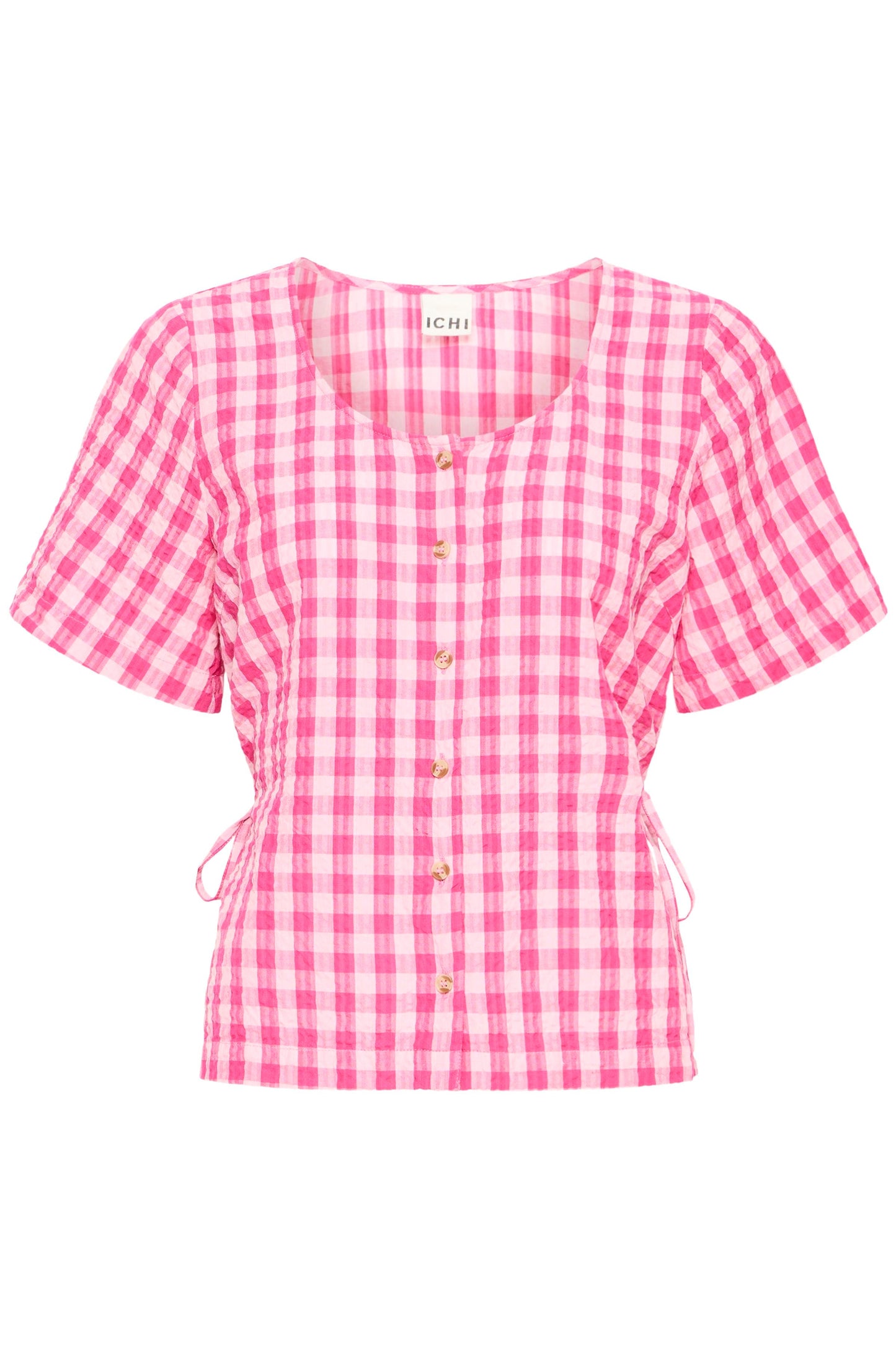 Ihfelicia Top - Very Berry Gingham