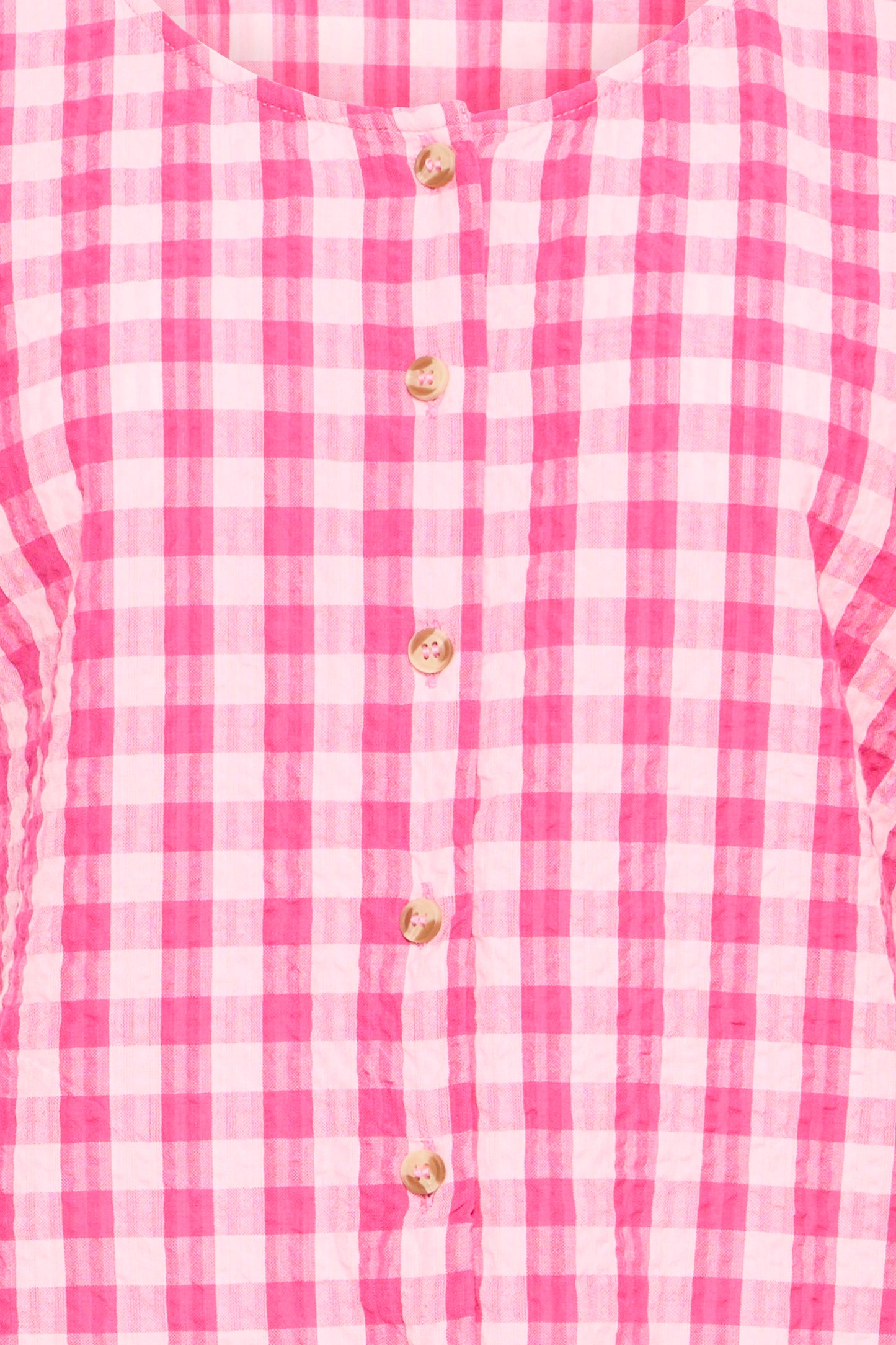 Ihfelicia Top - Very Berry Gingham