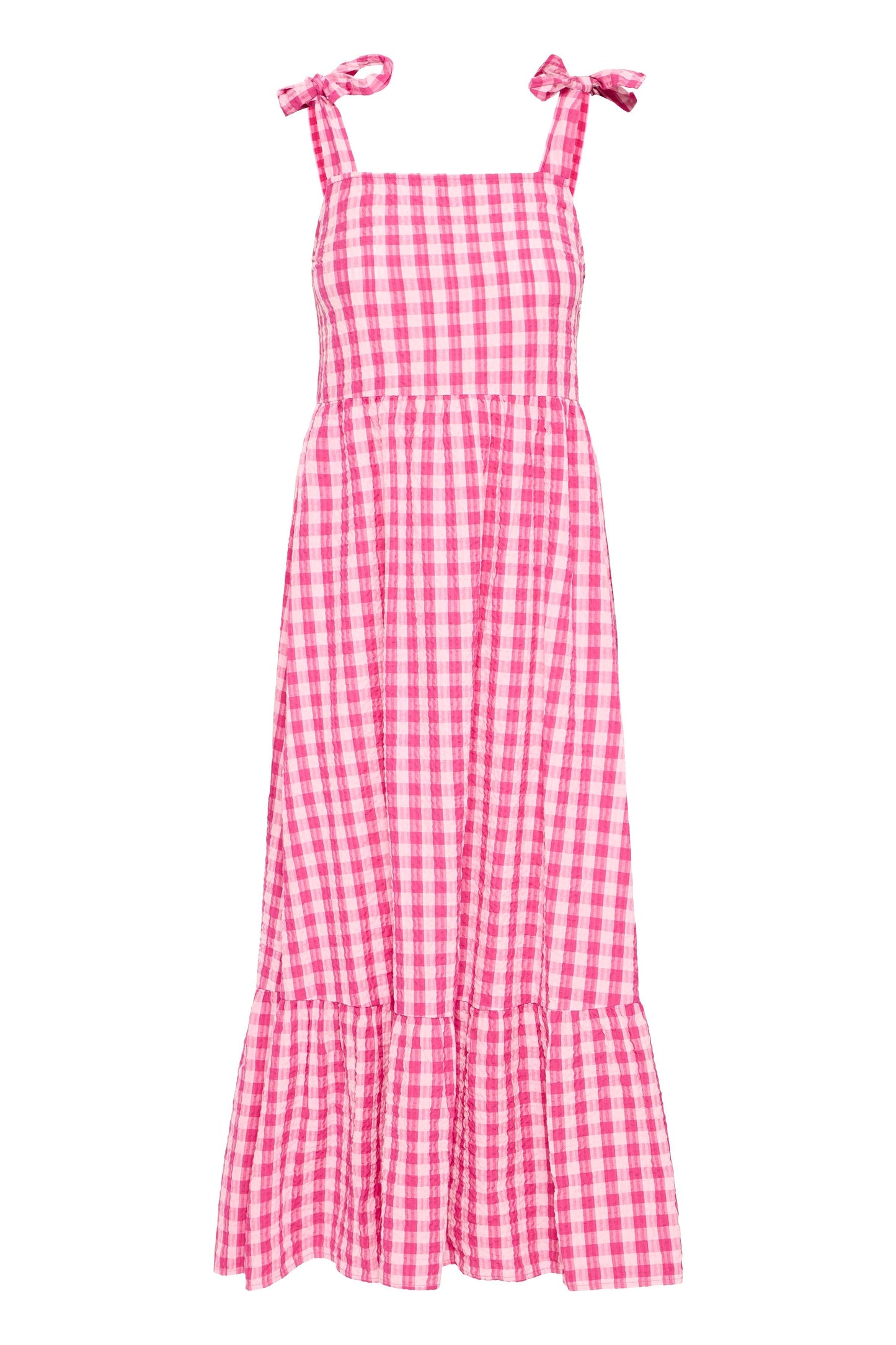 Ihfelicia Dress - Very Berry Gingham