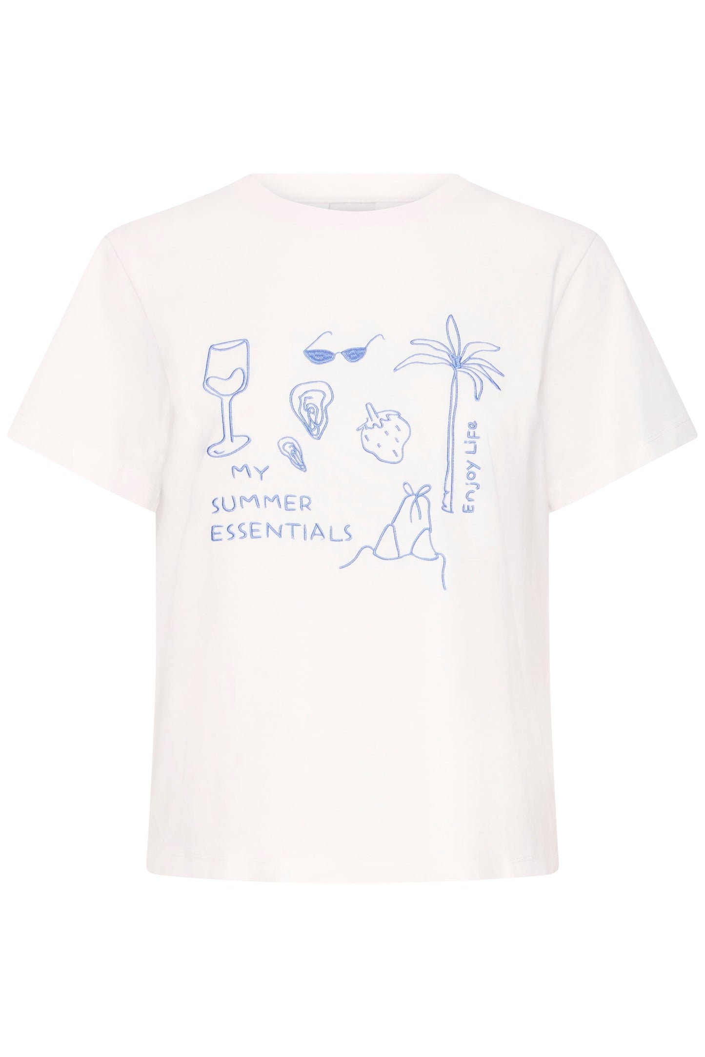Ihnovola Short Sleeve Tee - Blue Holiday