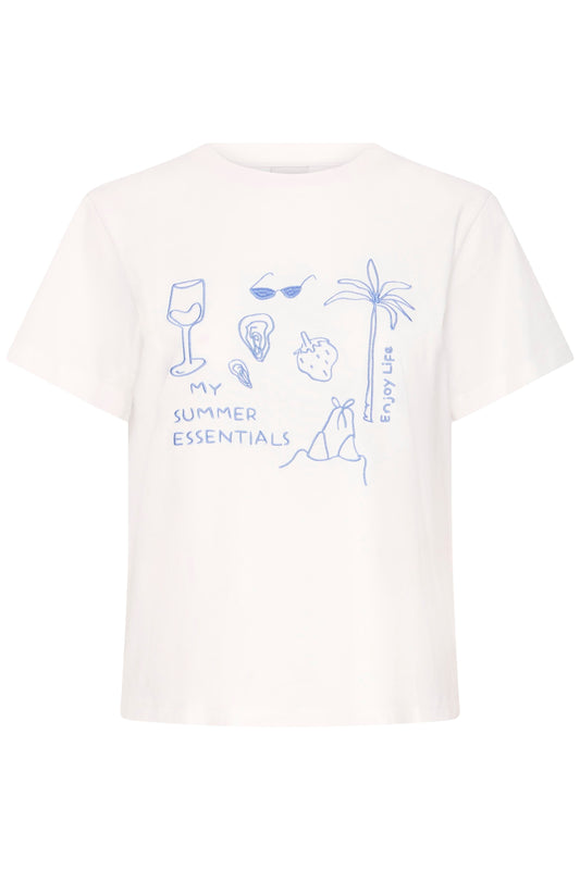Ihnovola Short Sleeve Tee - Blue Holiday