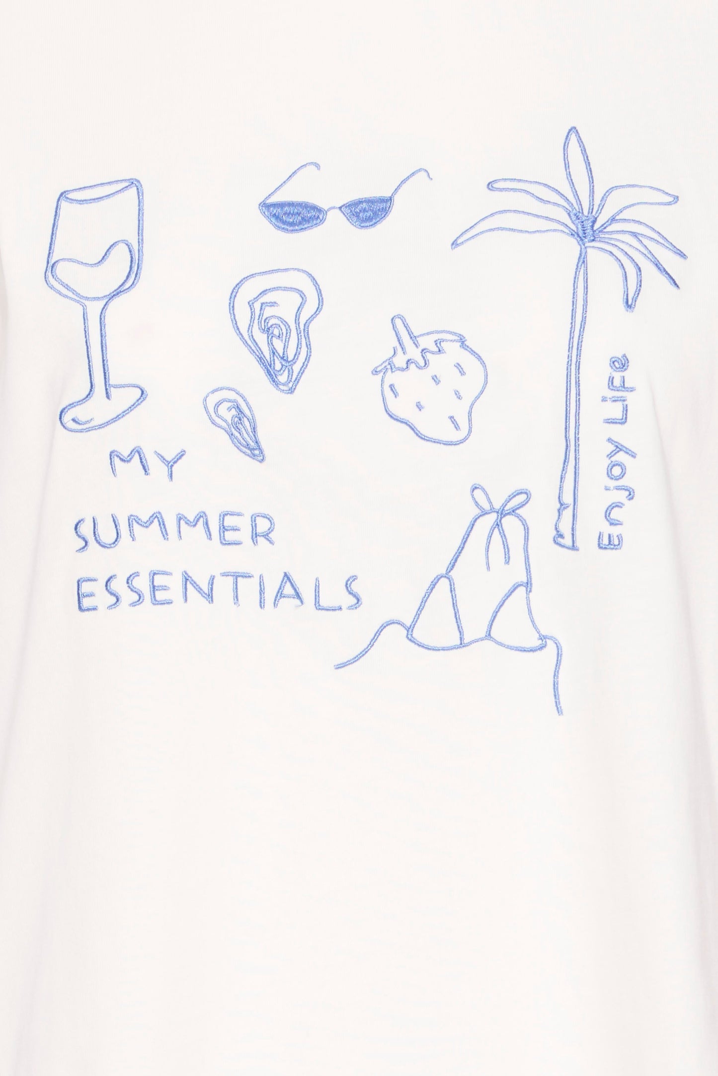 Ihnovola Short Sleeve Tee - Blue Holiday