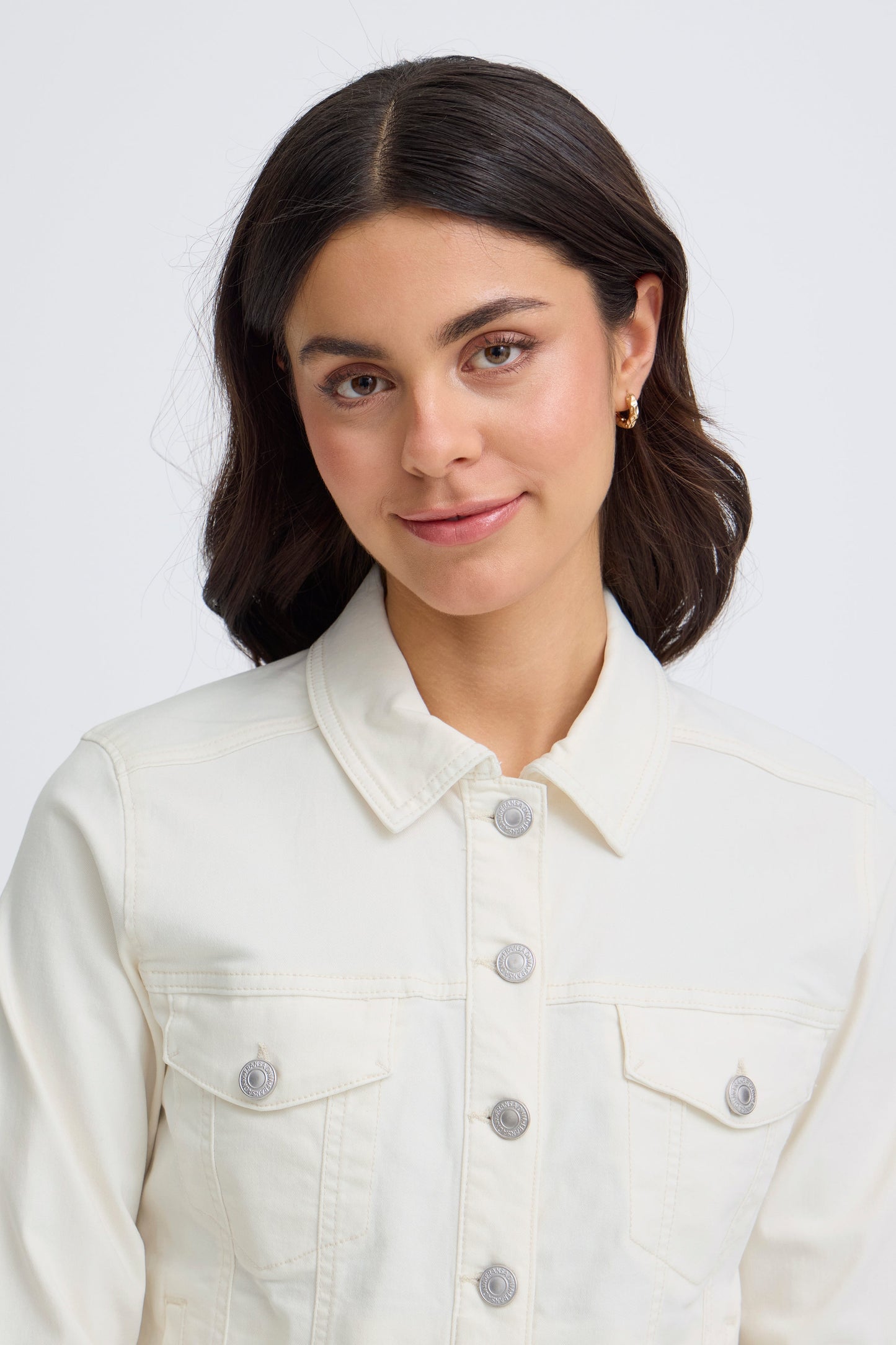 Frtwill Denim Jacket - Whisper White