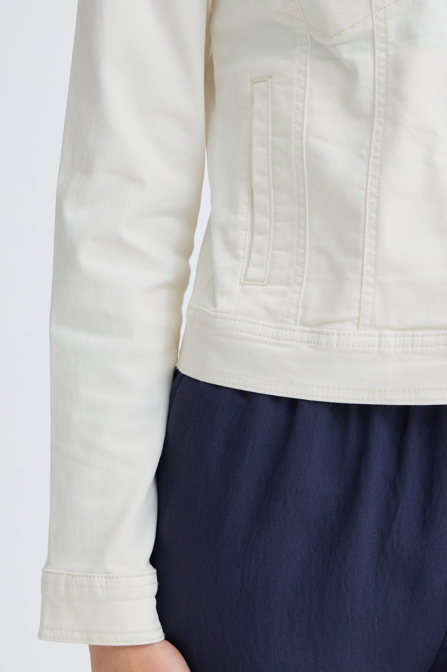 Frtwill Denim Jacket - Whisper White