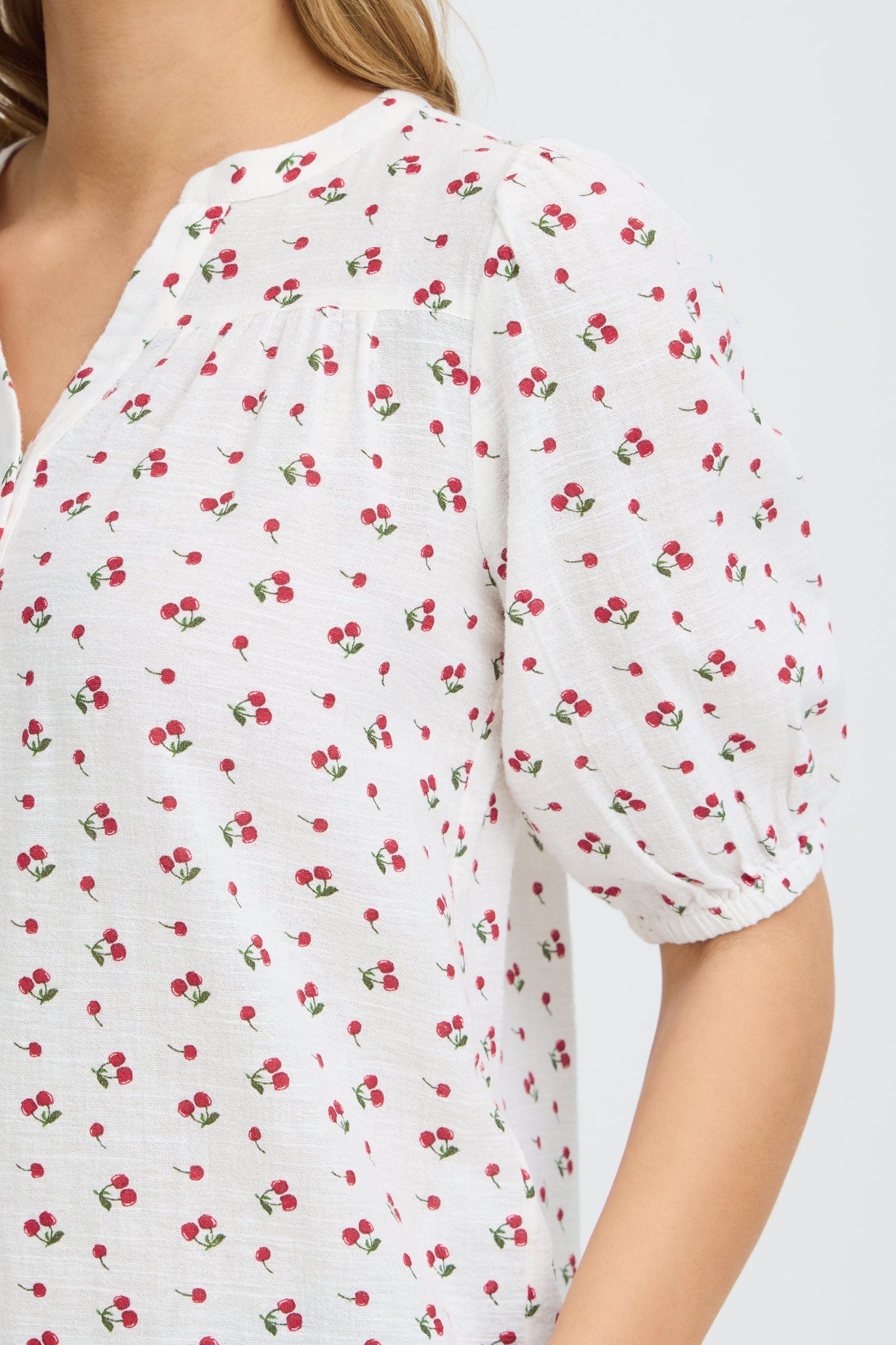 Frbobbi Blouse - Cherry