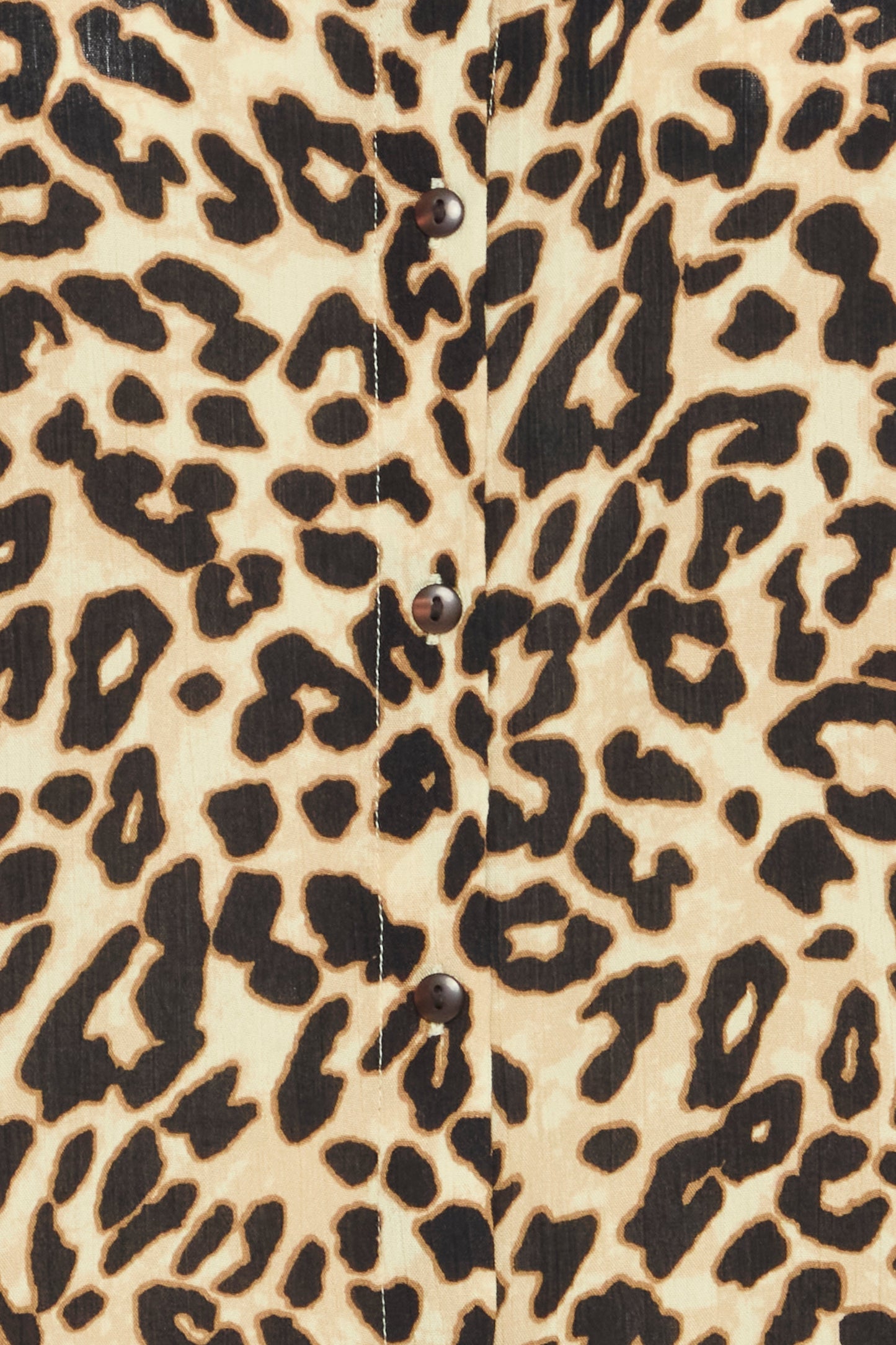Frease Top - Brown Leopard Sleeveless
