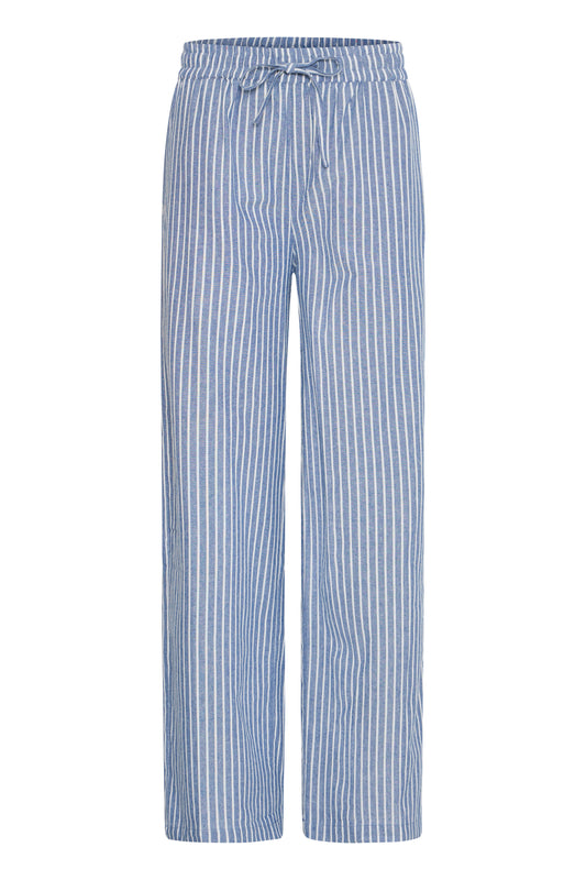 Frbonnie Trousers - Blue Stripe