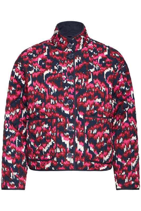 Frclaudine Jacket - Very Berry Pattern