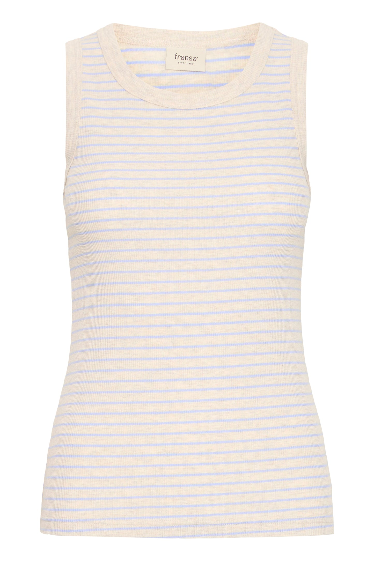 Frhozana Vest Top - Hydrangea Blue Stripe