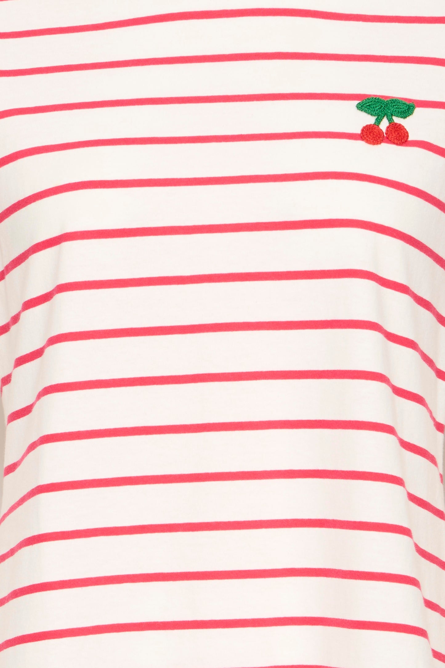 Frtiana Tee - Cherry Pink Stripe