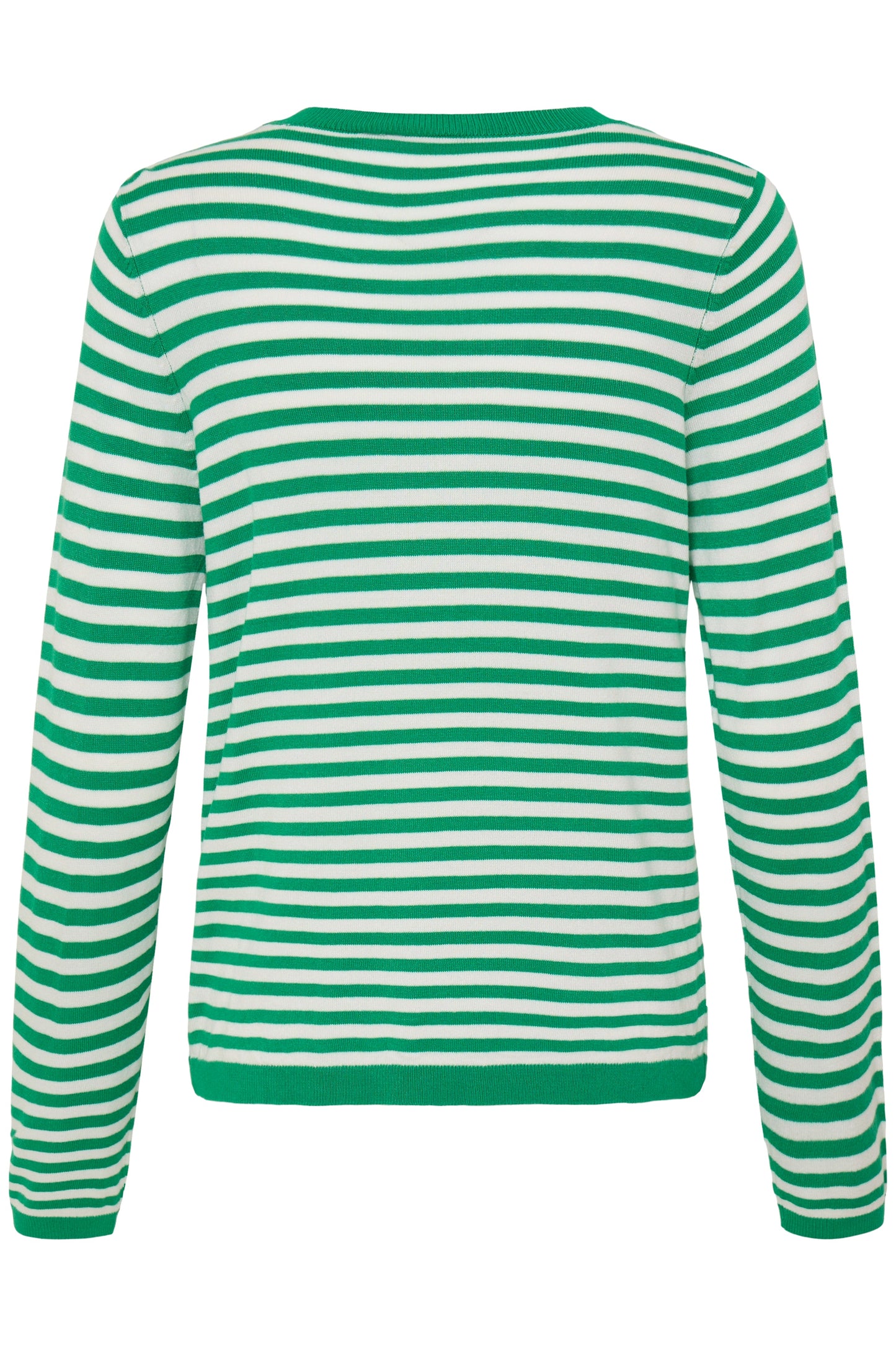 Frmary Pullover - Green Stripe Top