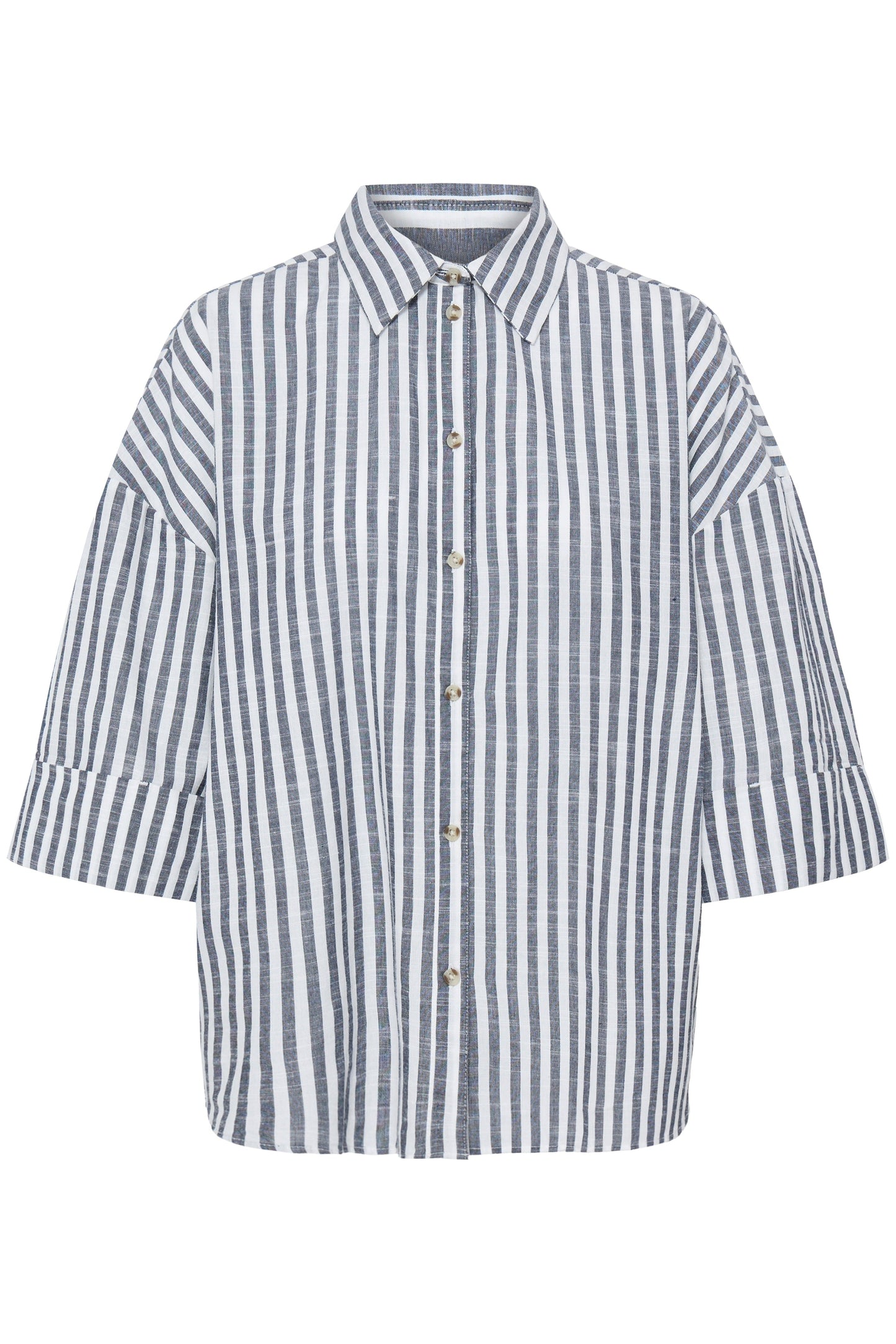 Frphebe Shirt - Navy Stripe