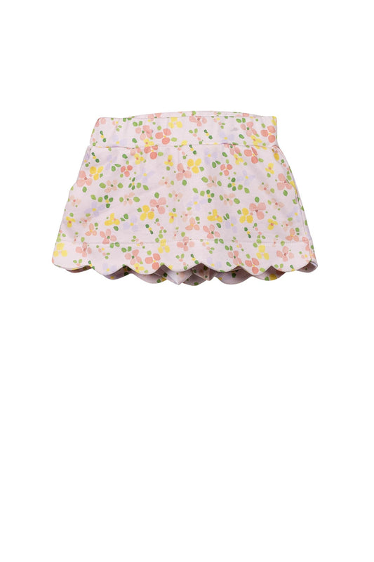 Betty Floral Scallop Skirt by the Proper Peony