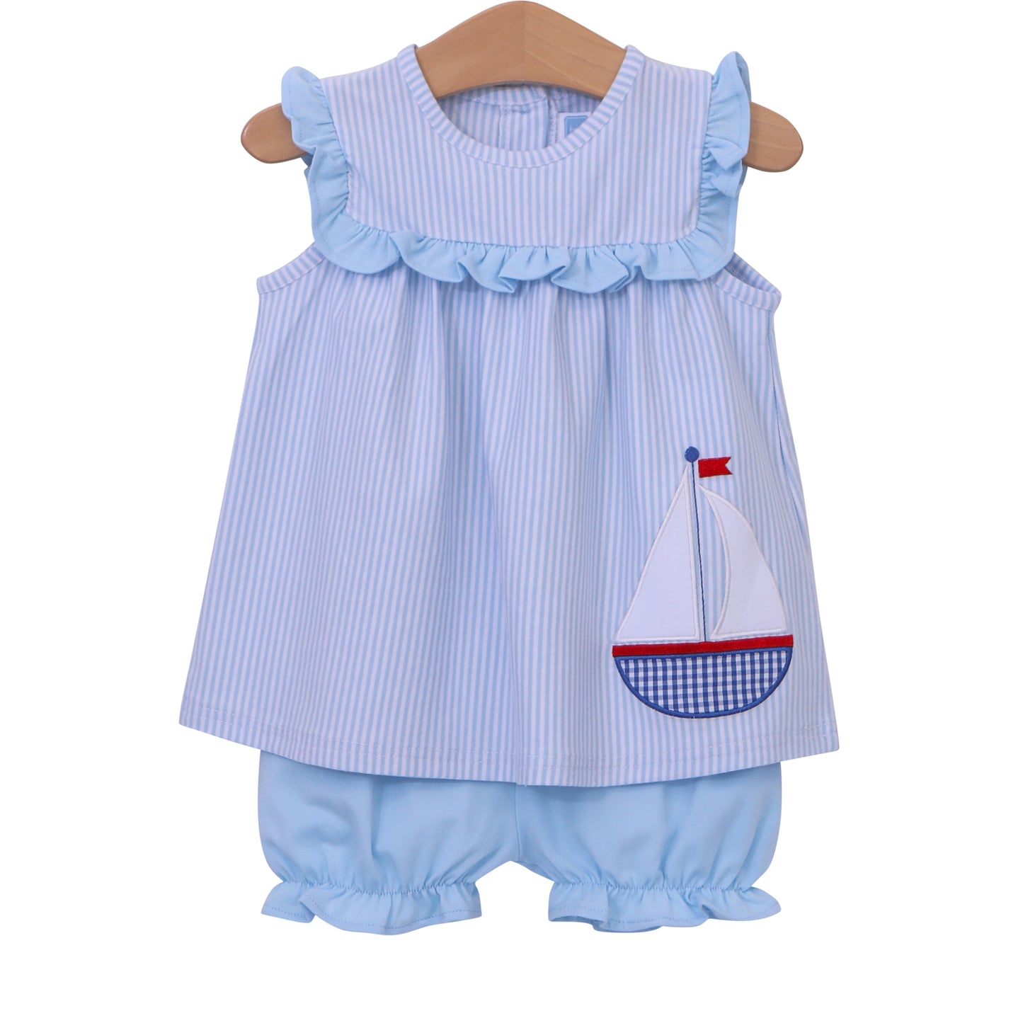 Sailboat Bloomer Set by Trotter Street Kids