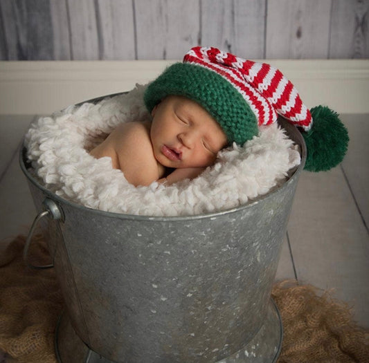 Candy Cane Santa Hat