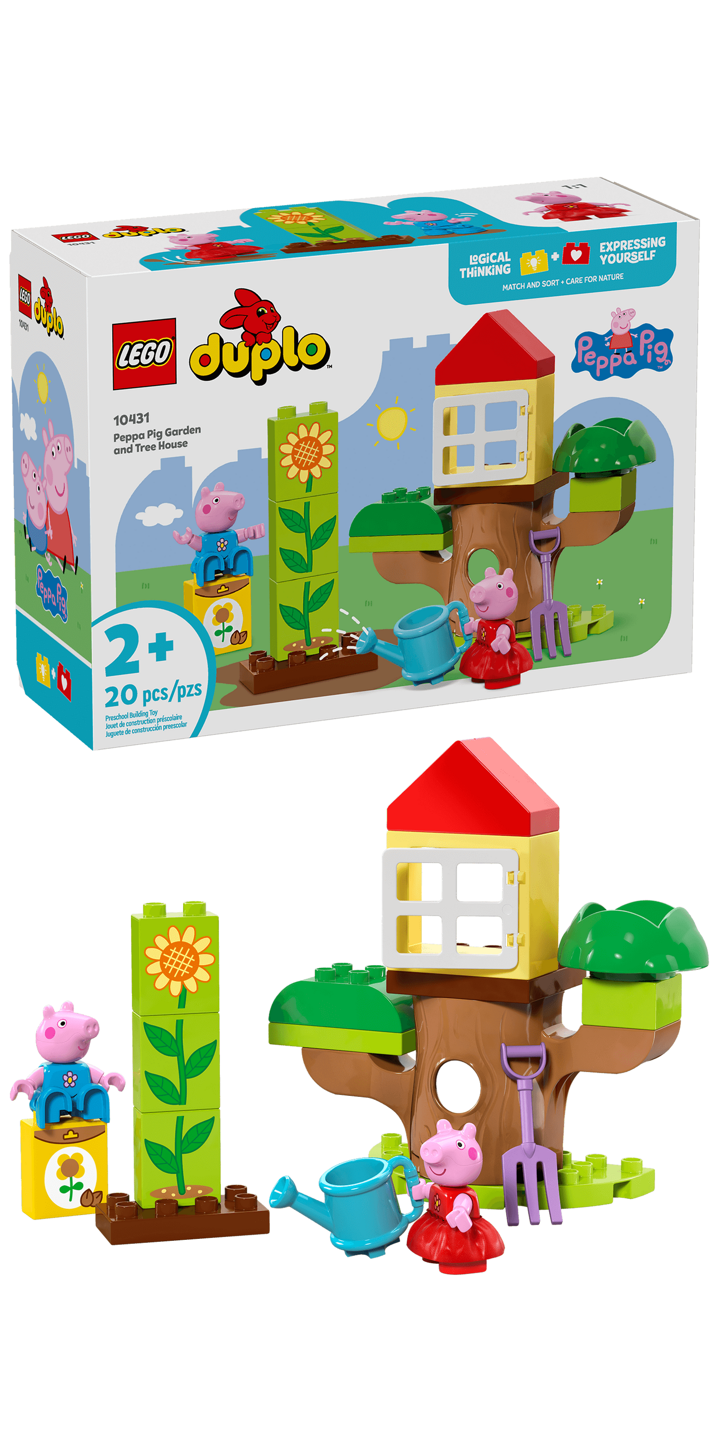 LEGO Duplo Peppa Pig Garden and Tree House 10431