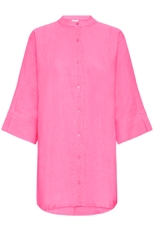 Iafoxa 3/4 Sleeve Shirt - Wild Orchid Pink
