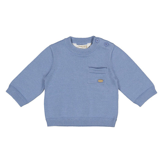 Niagara Blue Knit Sweater by Mayoral