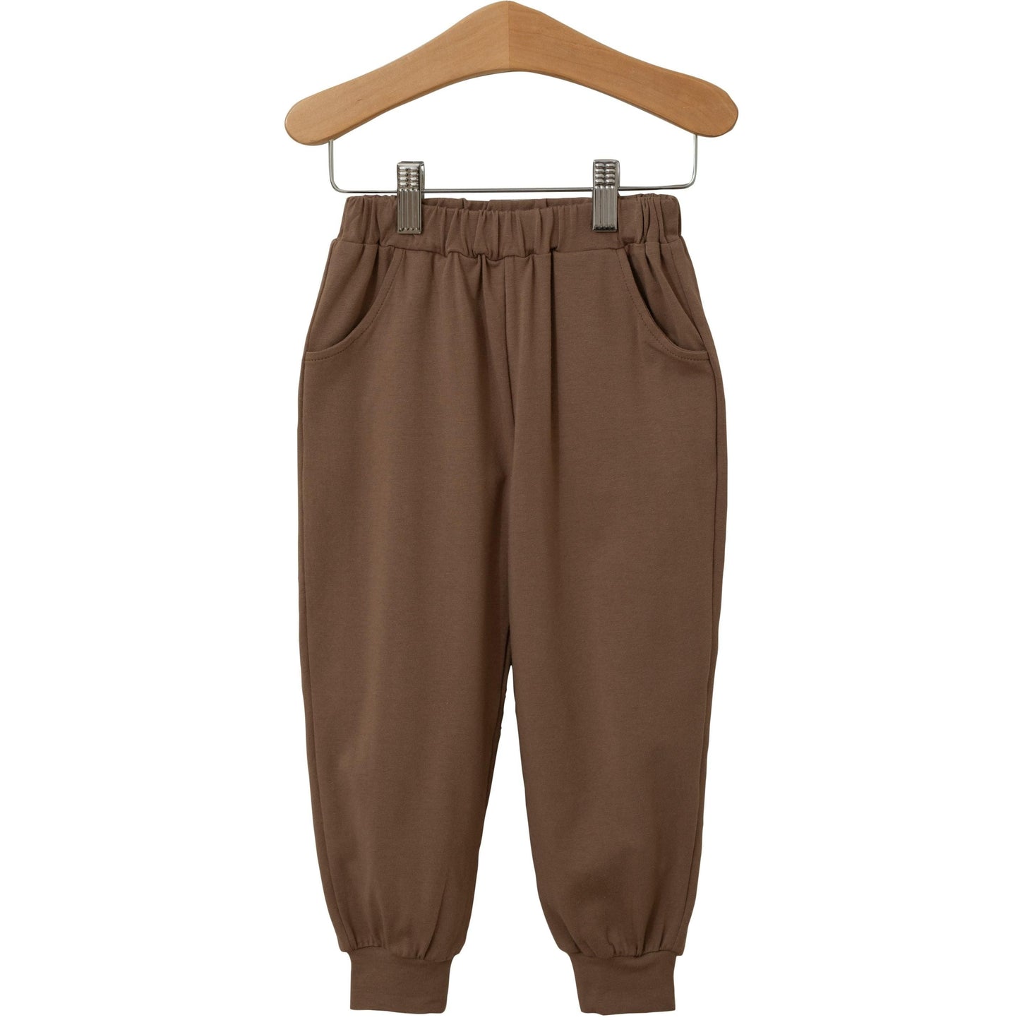 Brown Joggers by Trotter Street Kids