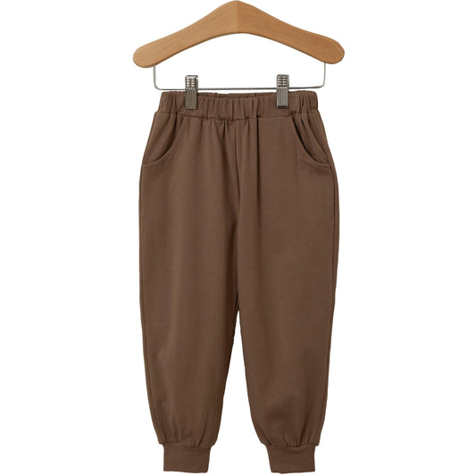 Brown Joggers by Trotter Street Kids