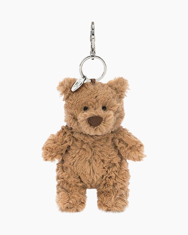Bartholomew Bear Bag Charm by Jellycat