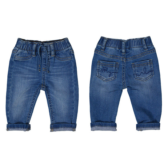 Dark Denim Basic Jeans by Mayoral