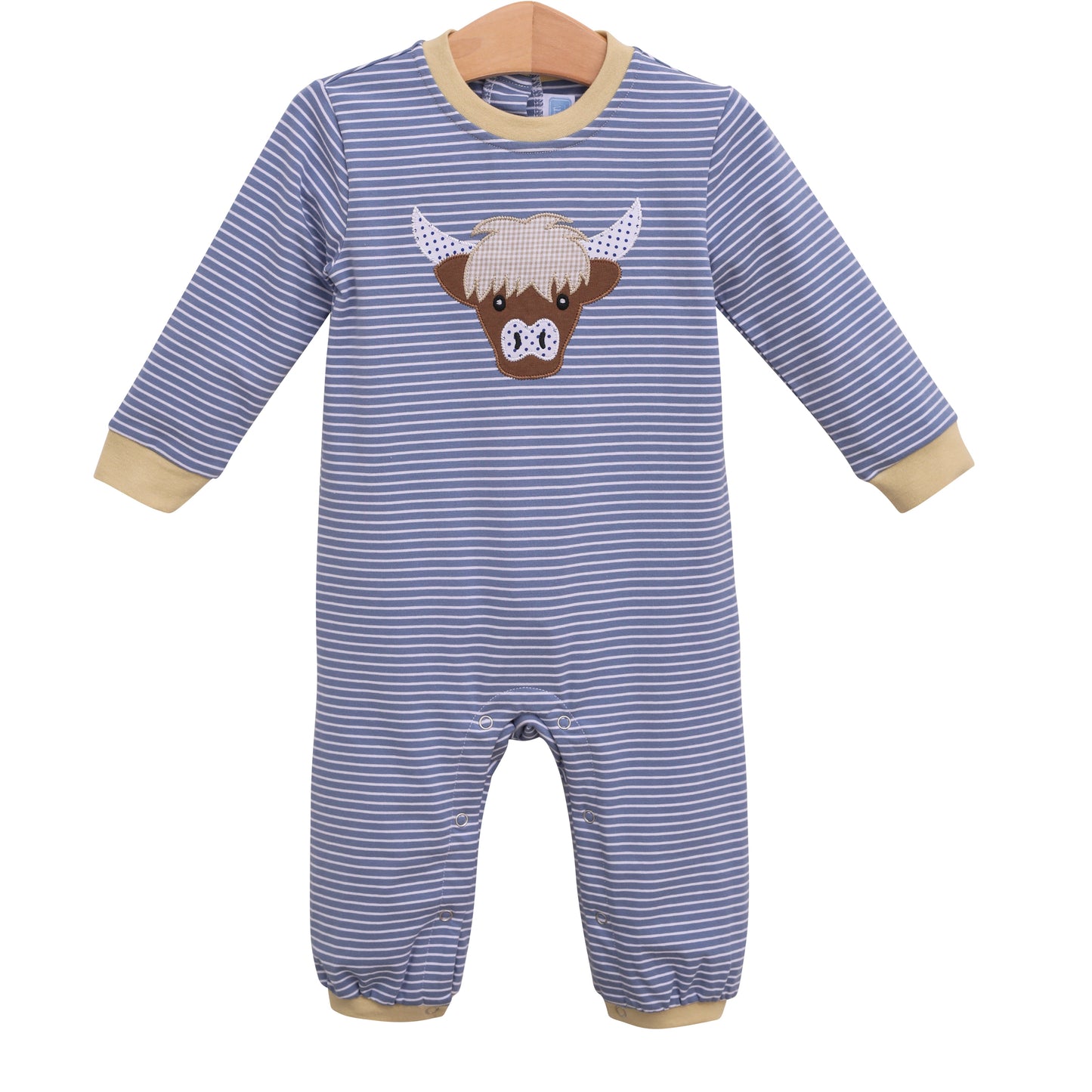 Highland Cow Romper by Trotter Street Kids