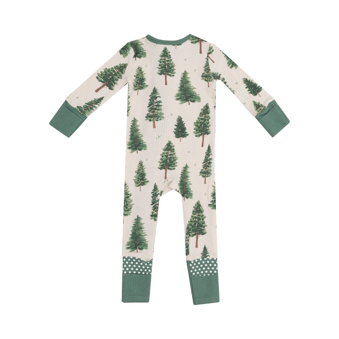 Forest Trees 2 Way Zipper Romper by Angel Dear