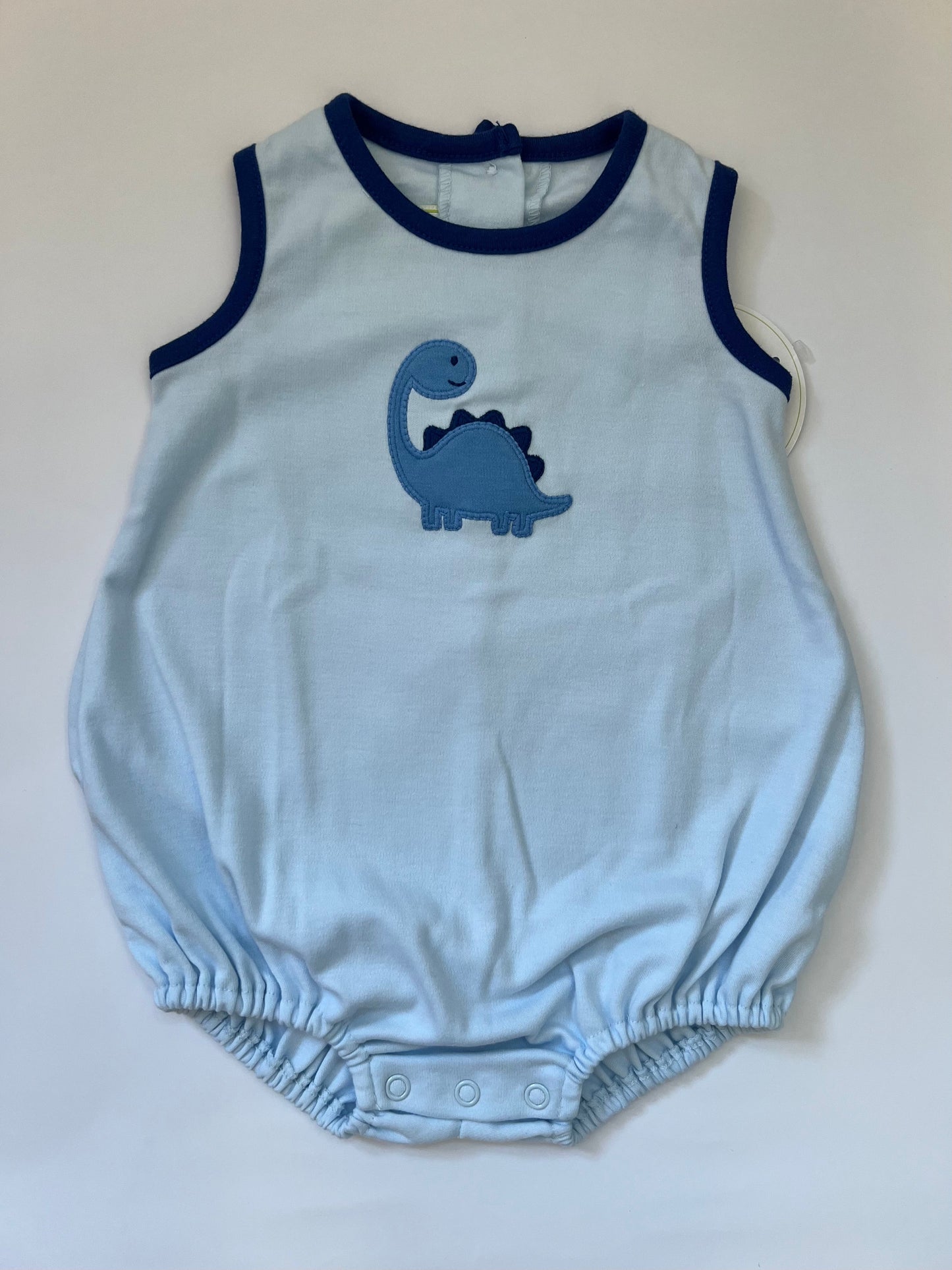 Dino Dudley Bubble-Light Blue Knit by Zuccini Kids