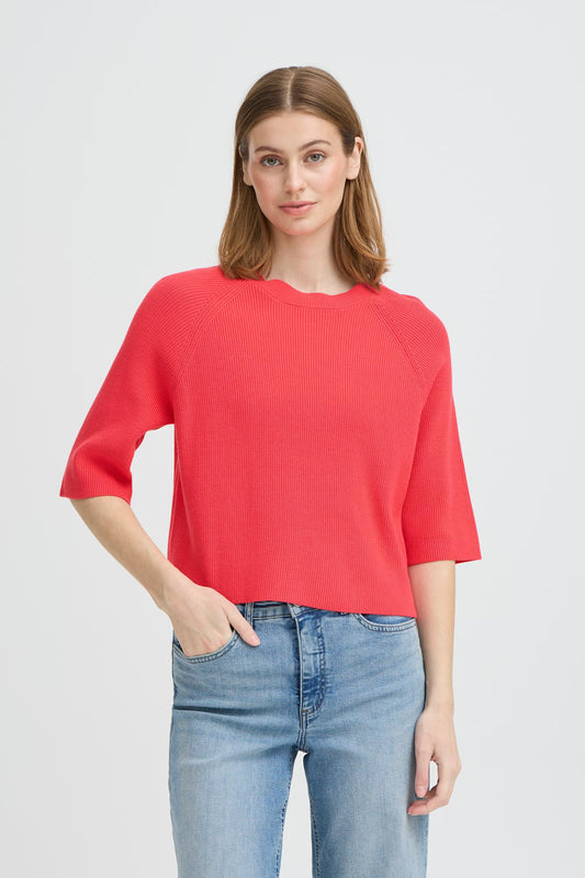Ihboston - Mid Sleeve Knit Teaberry