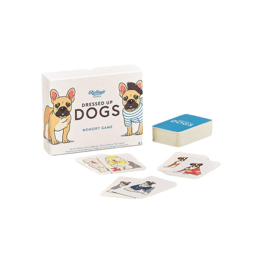 Dressed up Dogs Memory Match Game