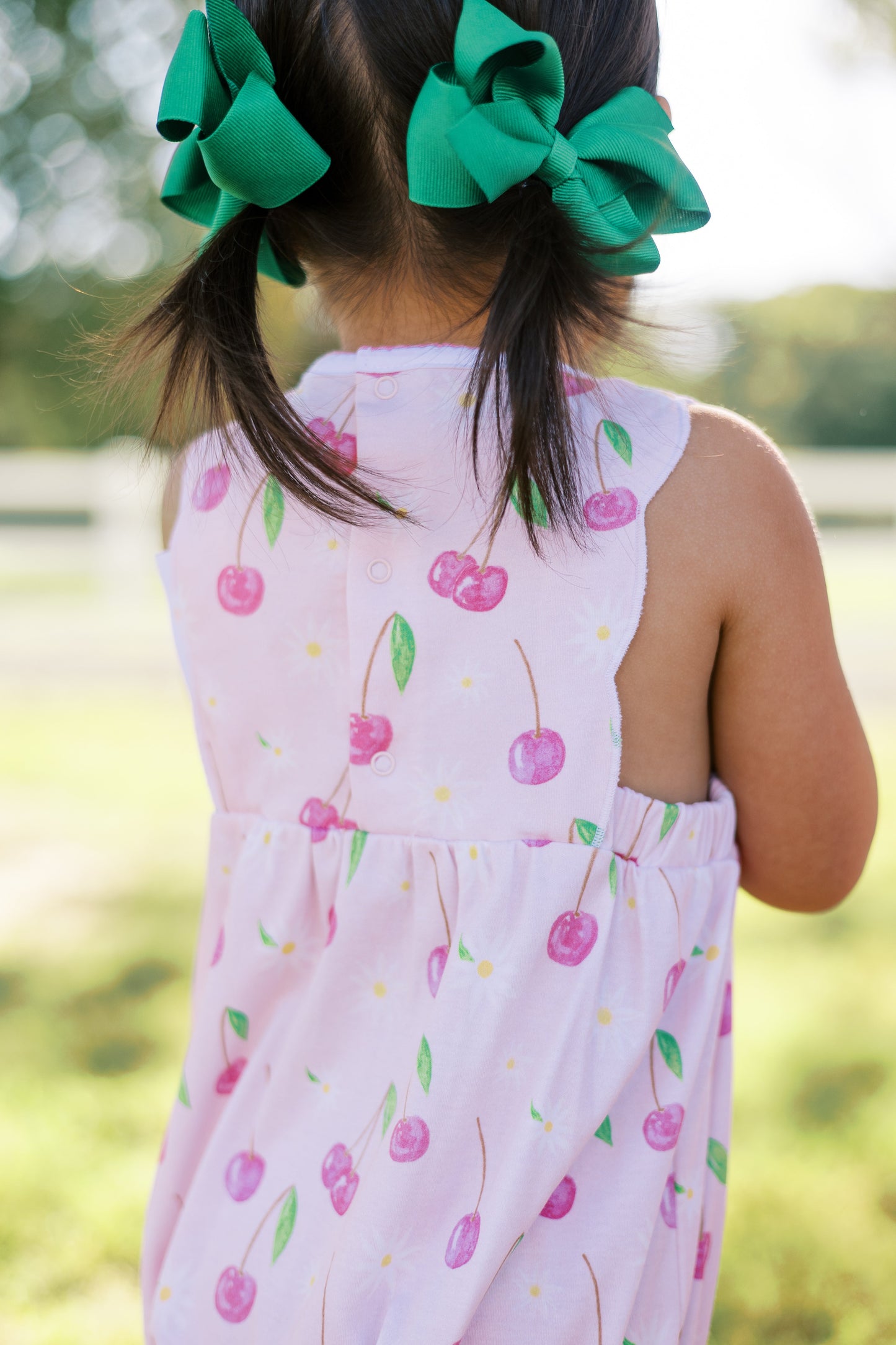 Cherry Blooms Girl Bubble by the Proper Peony