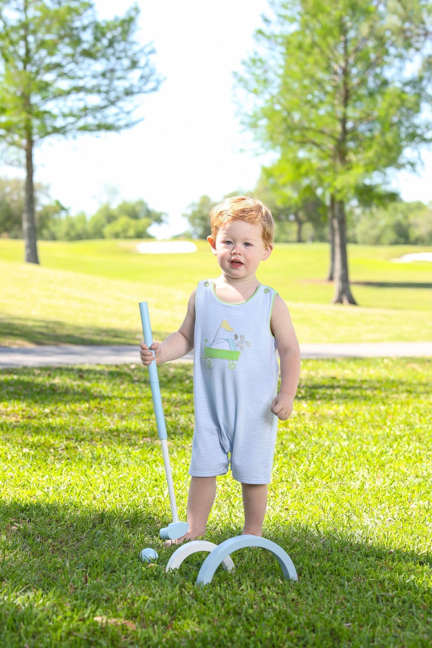 Golf Appliqué Jon Jon by Trotter Street Kids