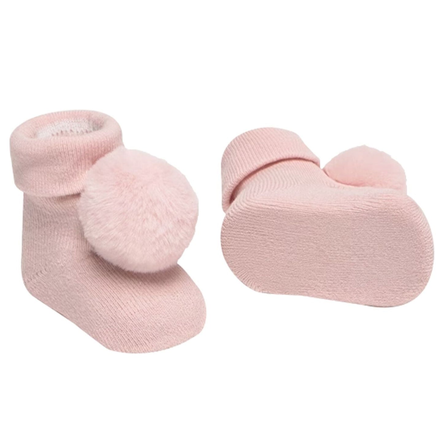 Pink Pom Headband Sock Set by Mayoral