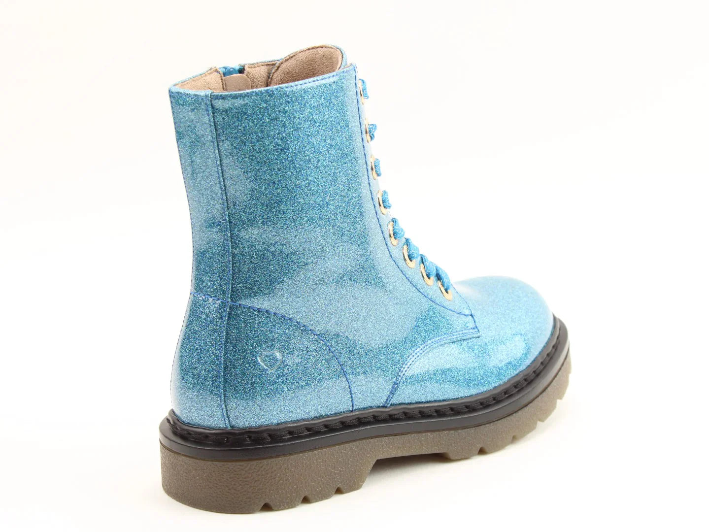 Justina Boots - Blue Glitter