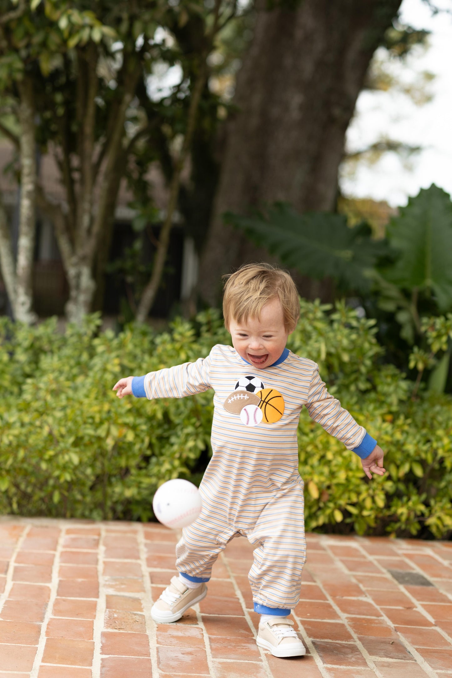Sports Romper by Trotter Street Kids