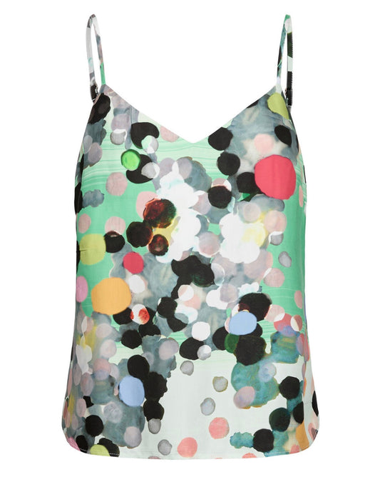 NUNORI STRAP TOP - Absinthe Green