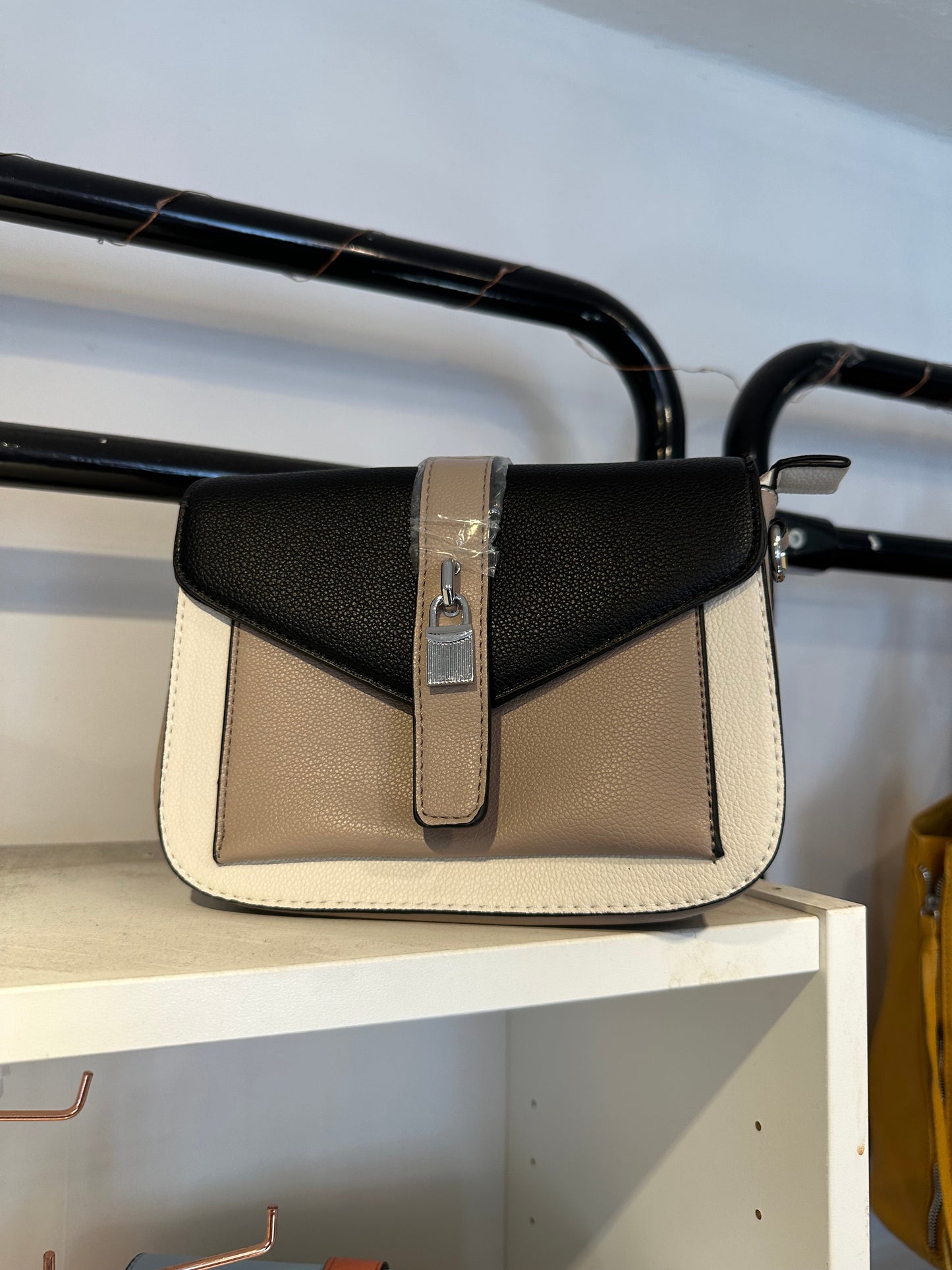 Colour Block Satchel