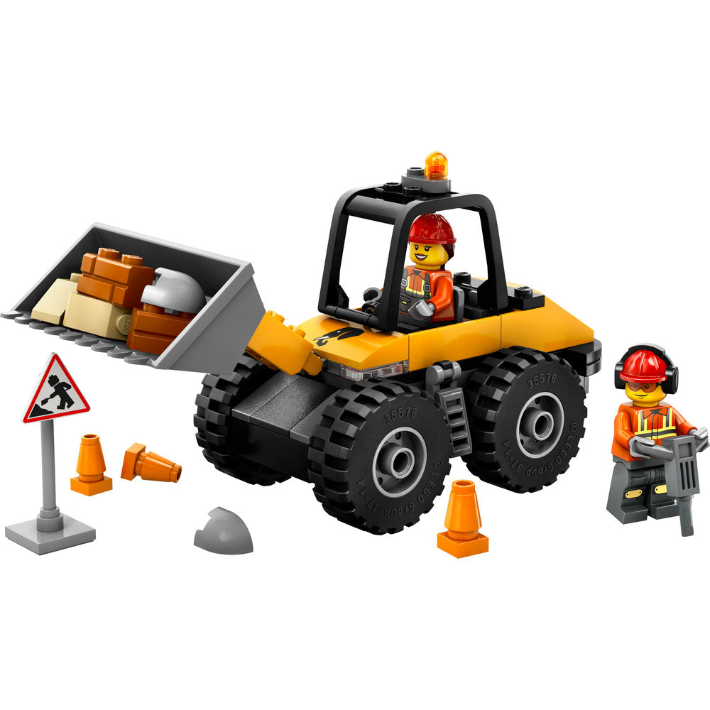 LEGO Yellow Construction Wheel Loader 60450 | City
