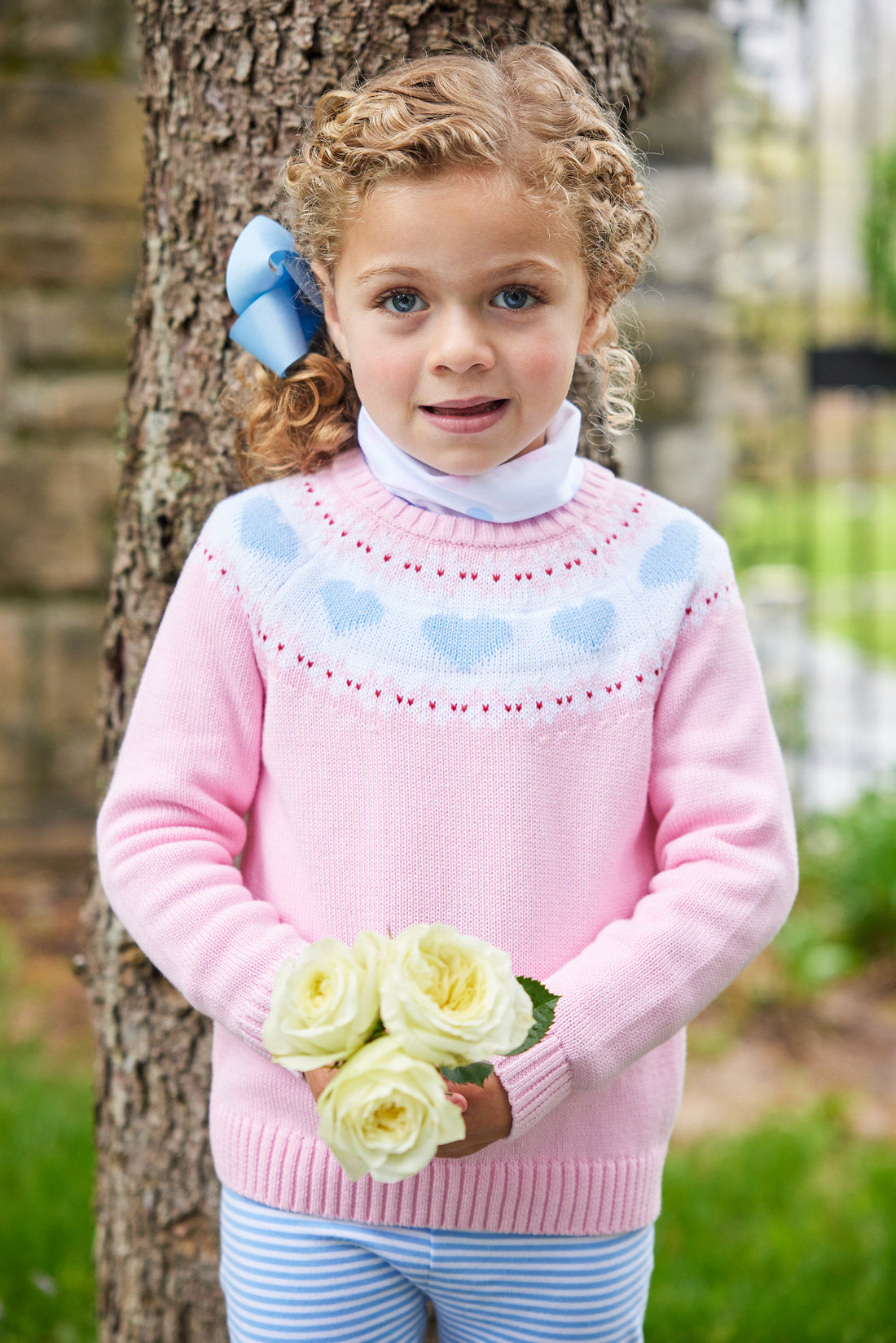 Hearts Fair Isle Sweater by Little English