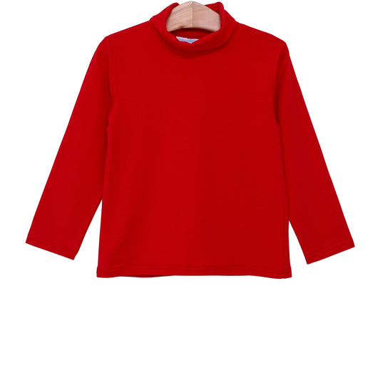 Trotter Street Taylor Turtleneck Red