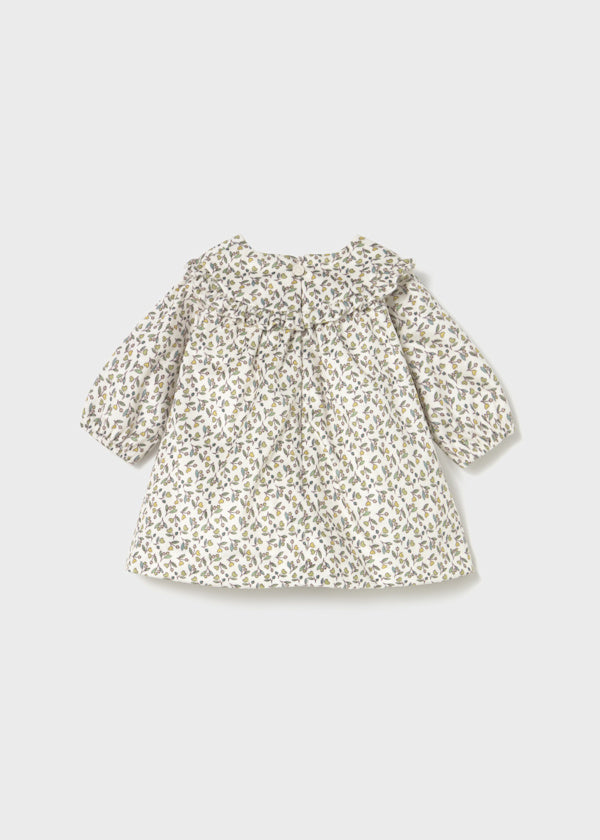 Printed Floral Velvet Dress by Mayoral