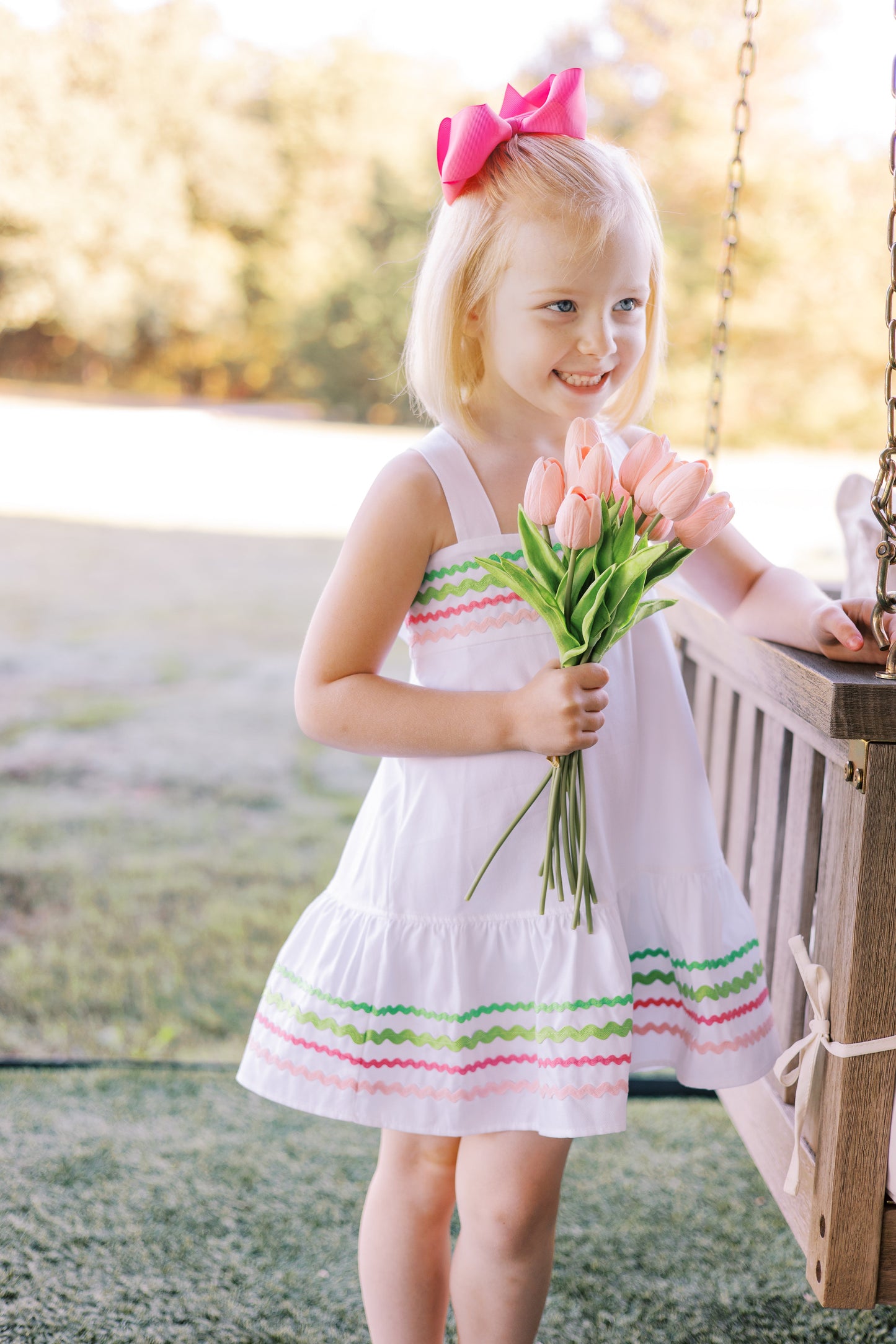 Reese Ric Rac Sundress by the Proper Peony