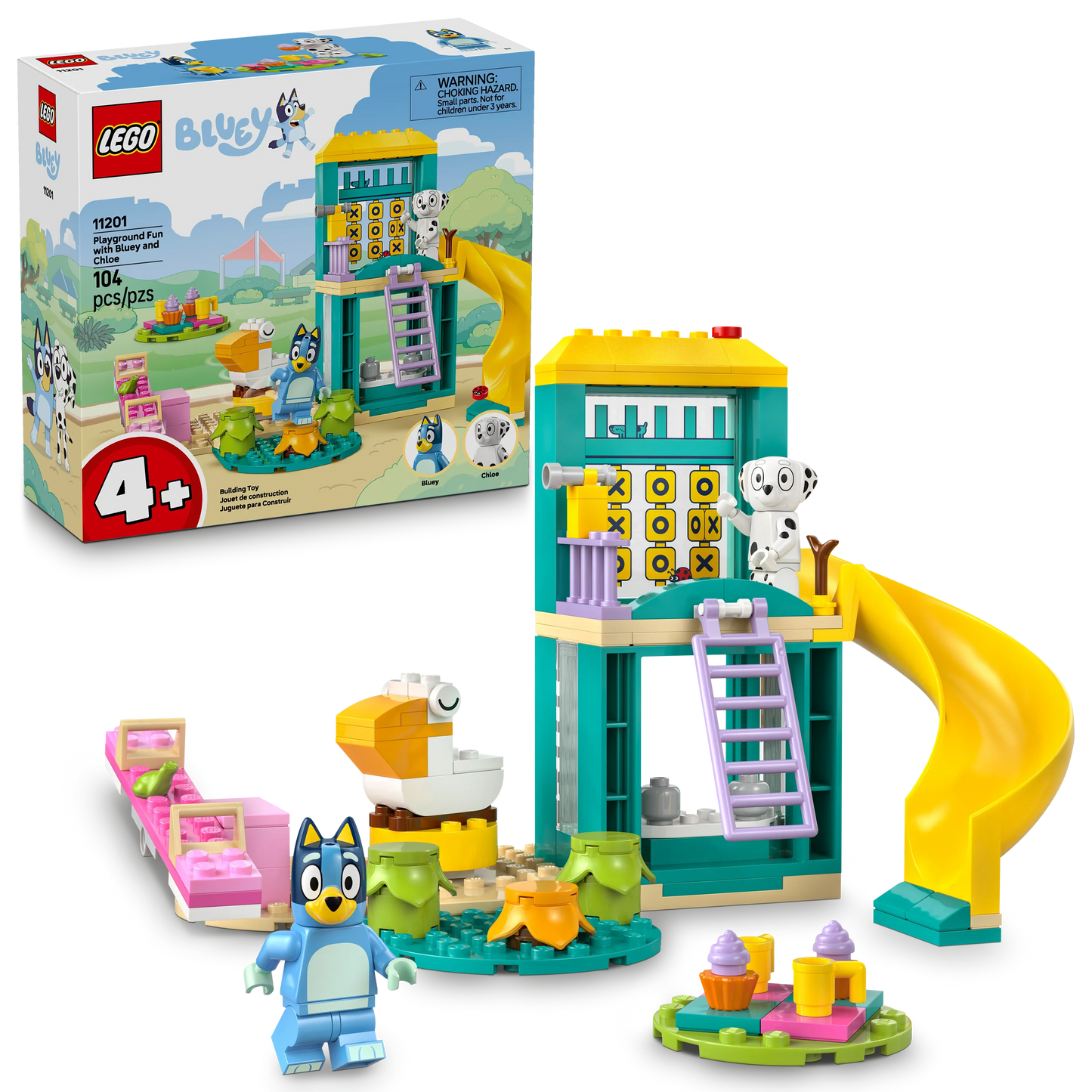 Lego Playground Fun with Bluey and Chloe 11201
