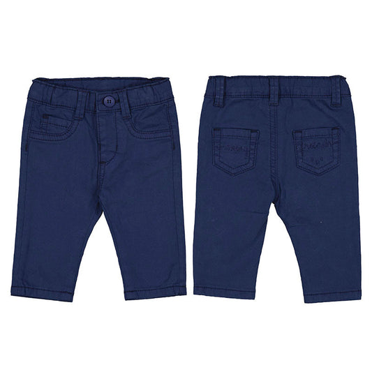 Navy twill pants by Mayoral