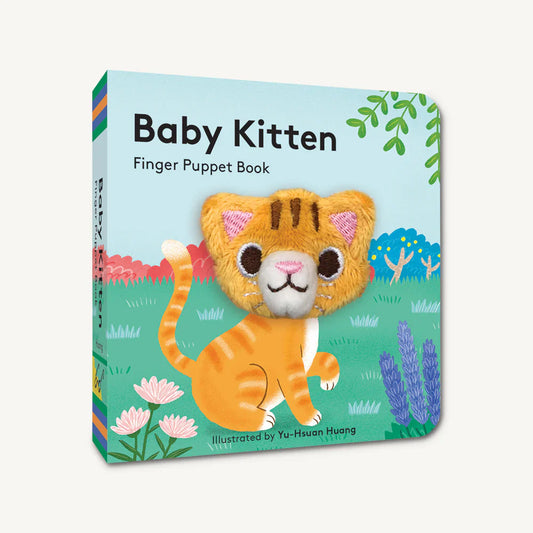 Baby Kitten Finger Puppet Chunky Board Book